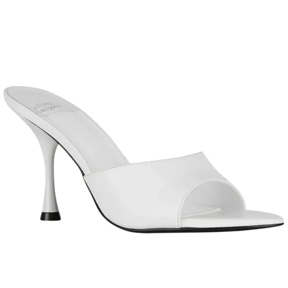 Jeffrey Campbell Agent High Heel Slide Size 9.5 in white - Picture 1 of 12